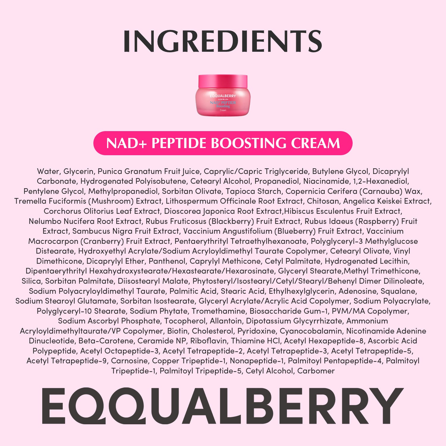 NAD+ Peptide Boosting Cream