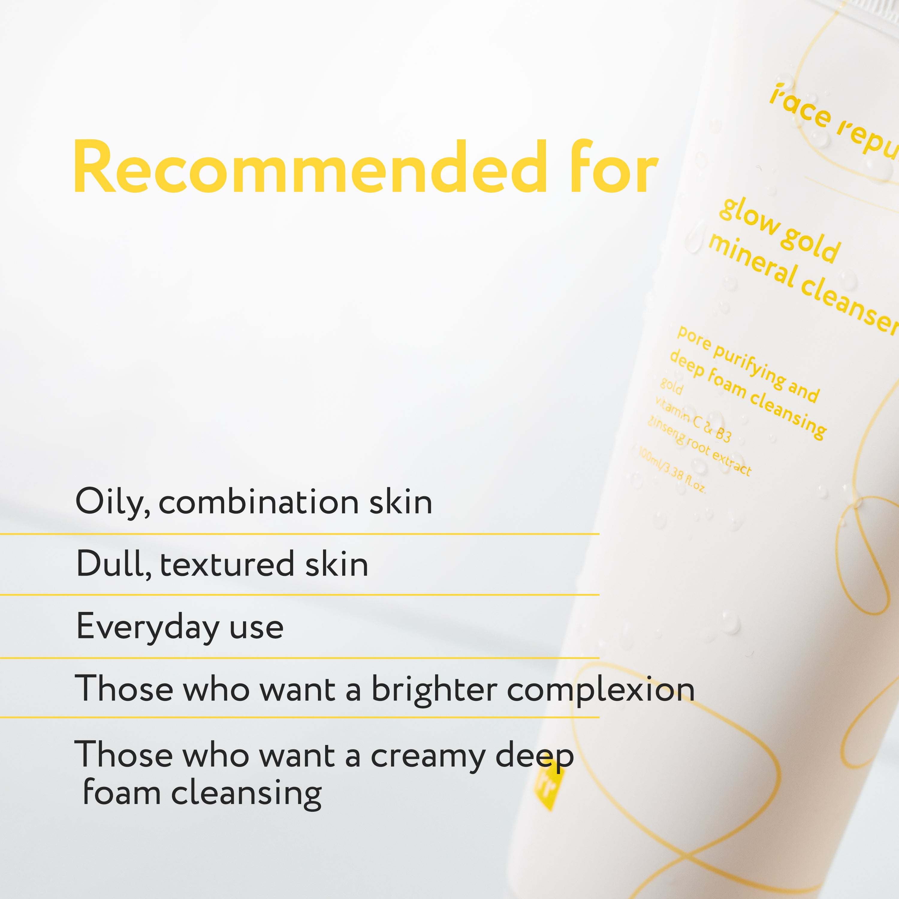 Glow Gold Mineral Cleanser