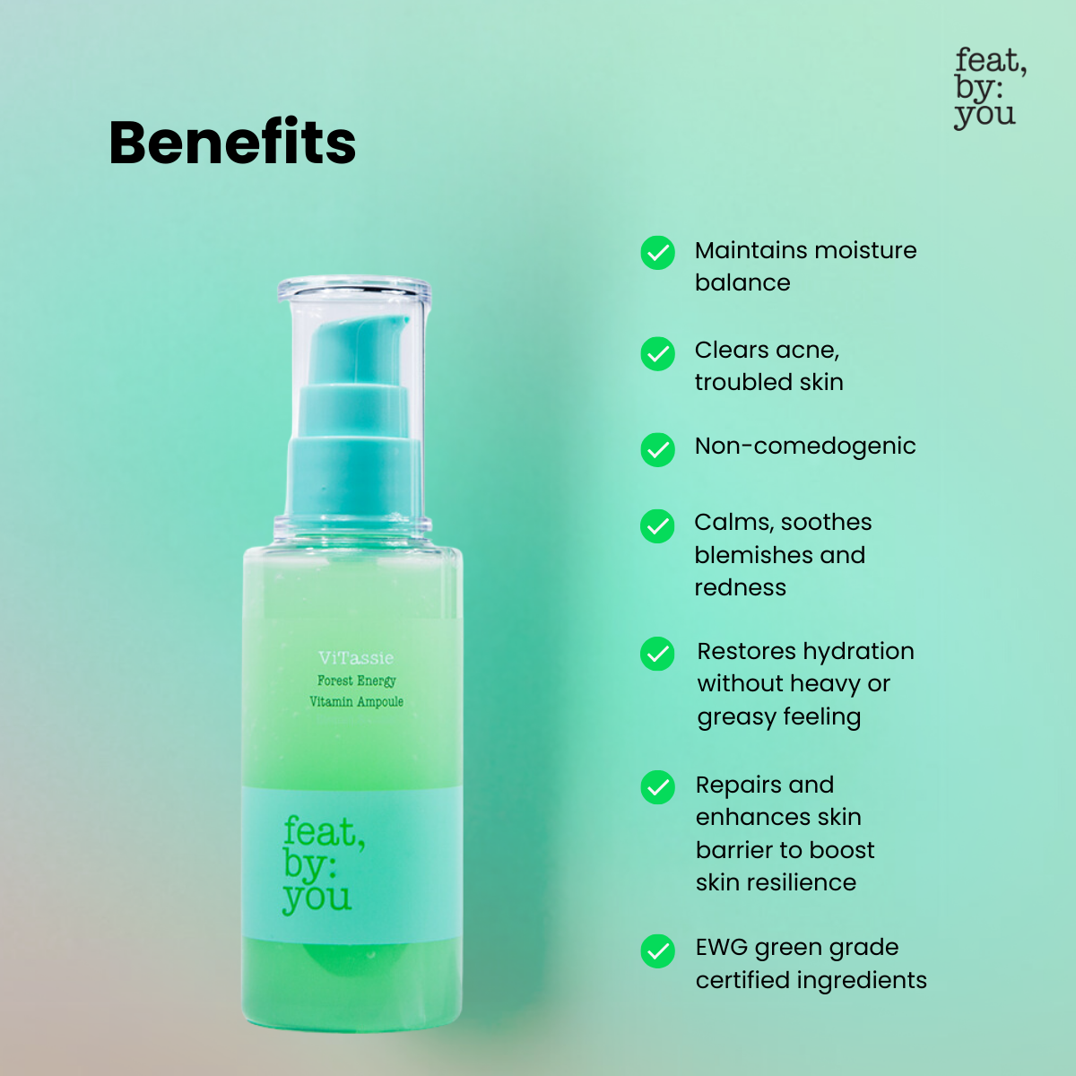 ViTassie Forest Energy Vitamin Ampoule Blemish Solution