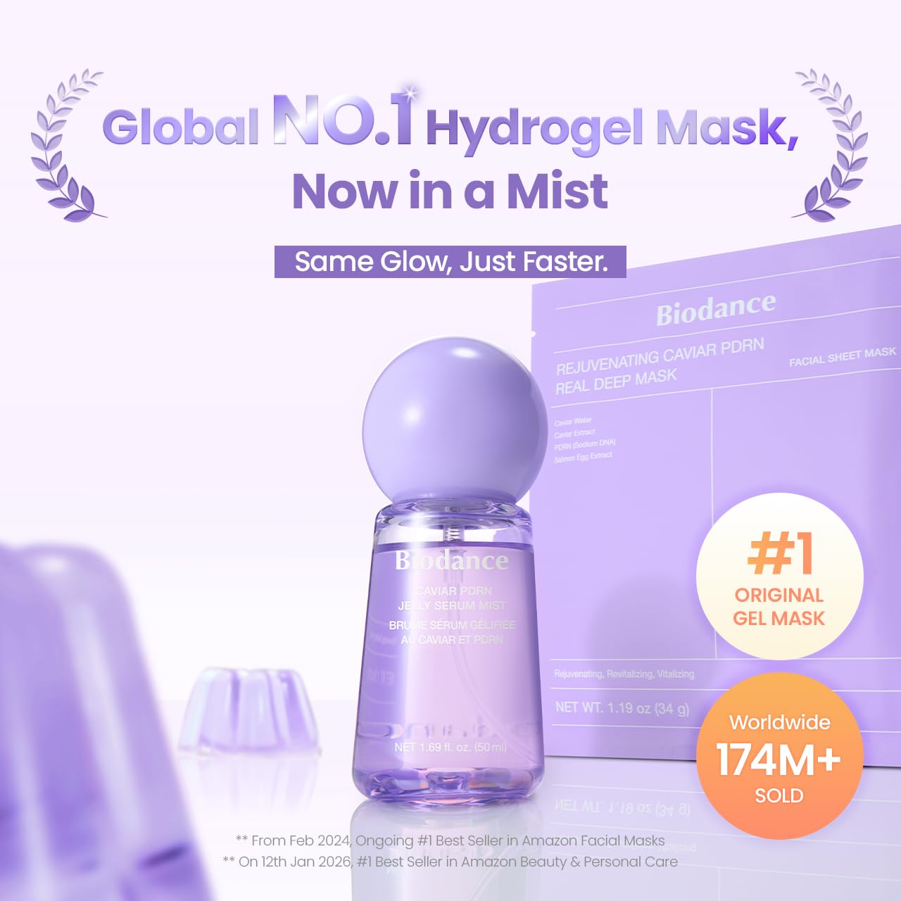 Caviar PDRN Jelly Serum Mist