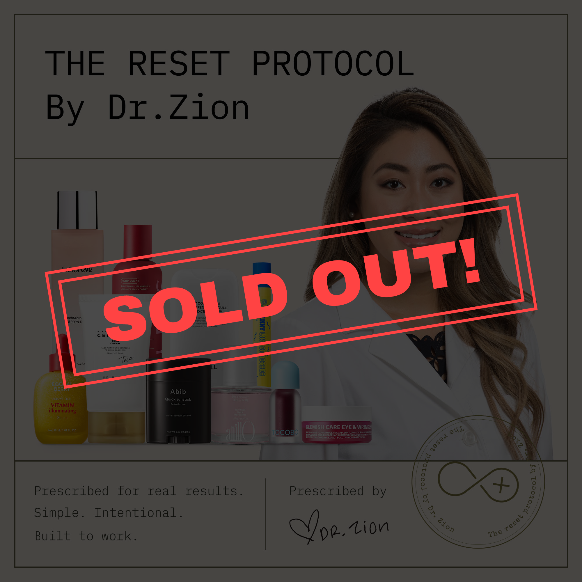 [Dr.Zion X Nuriglow] The Reset Protocol by Dr.Zion