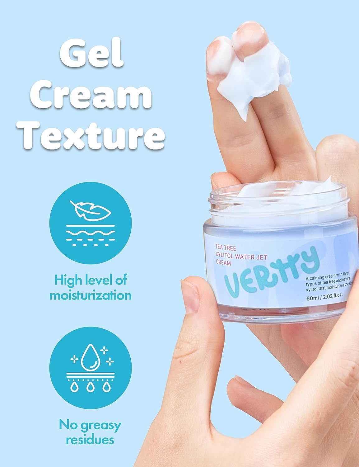Tea Tree Xylitol Water Jet Cream