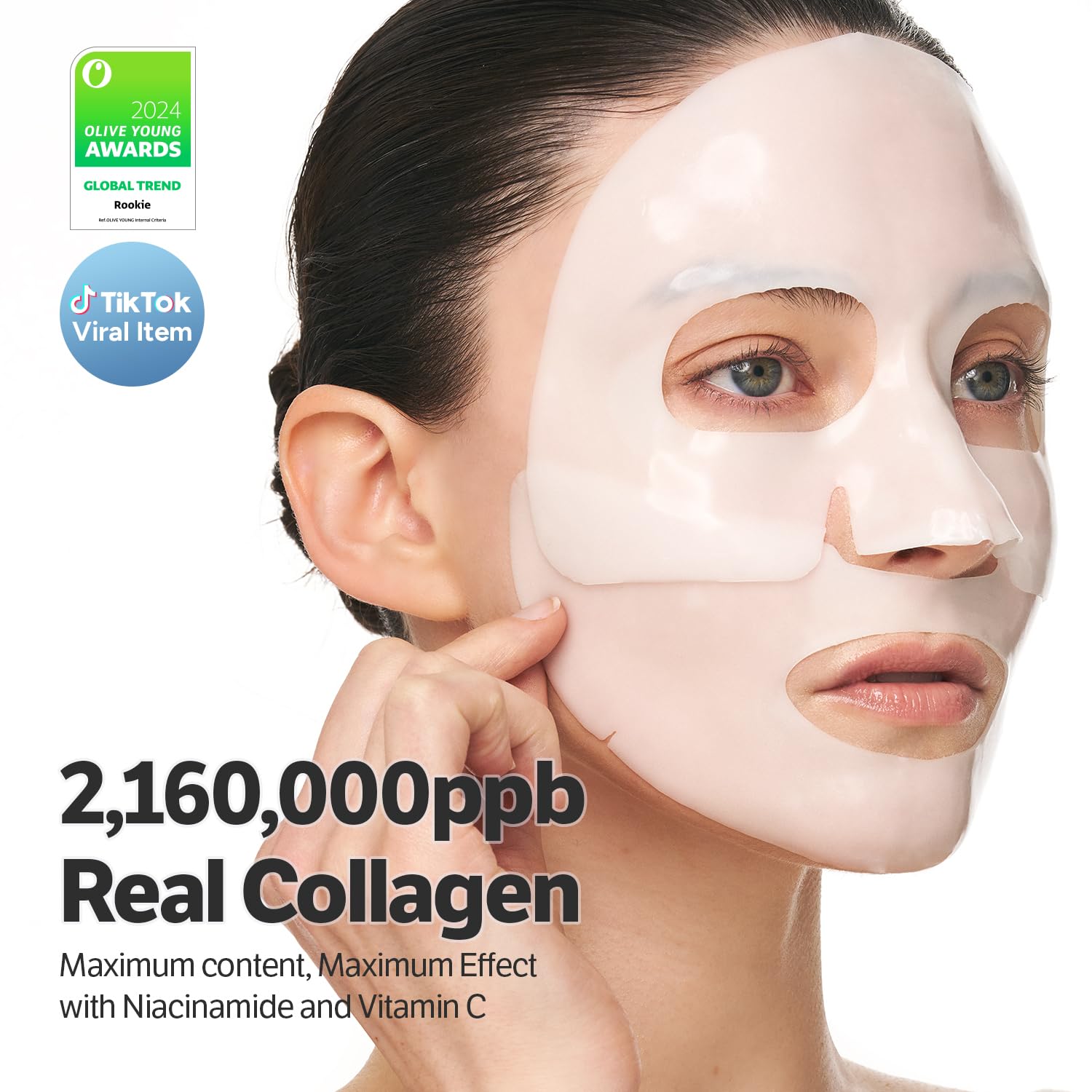 Deep Collagen Niacin Vita C Brightening Mask Set