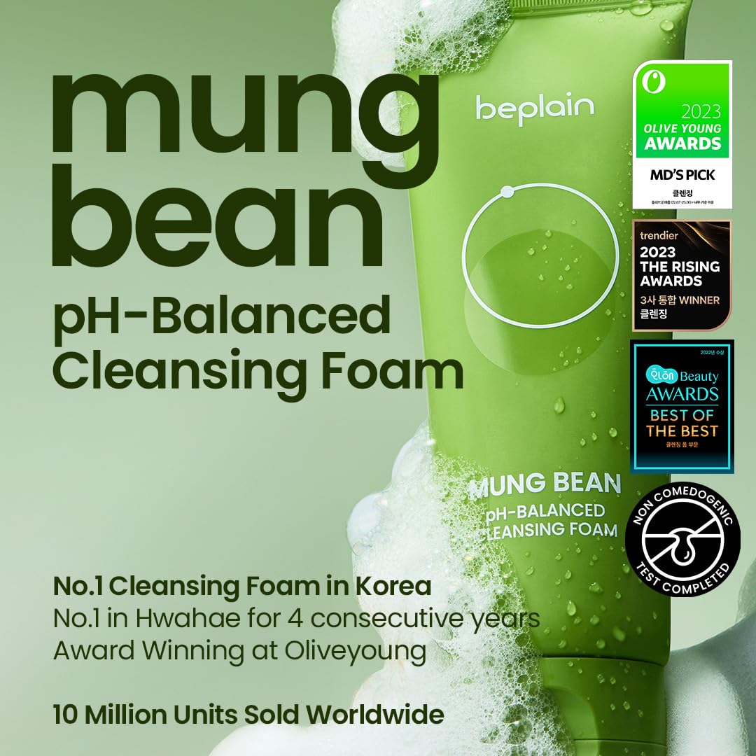 Mung Bean pH-balanced Cleansing Foam