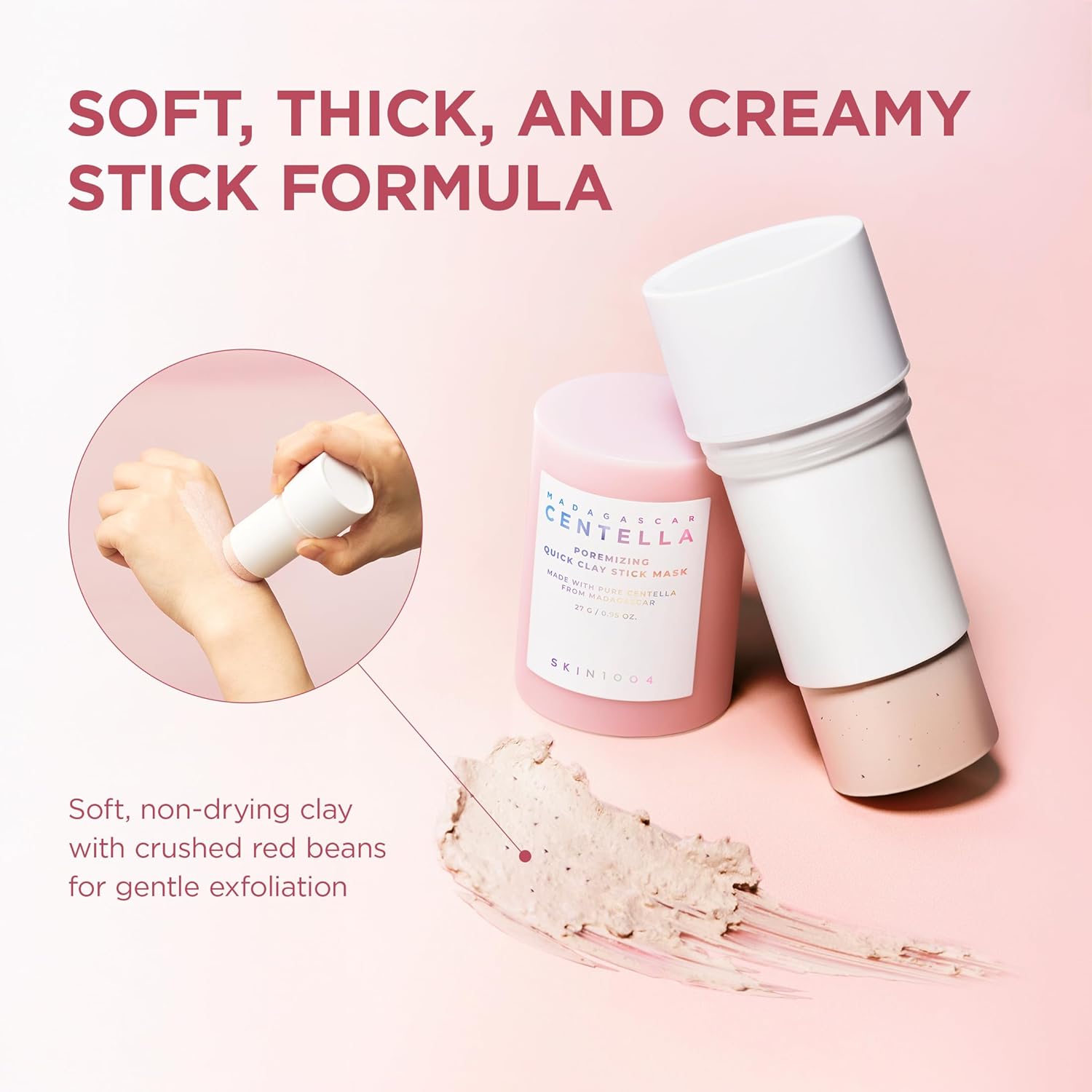 Madagascar Centella Poremizing Quick Clay Stick Mask