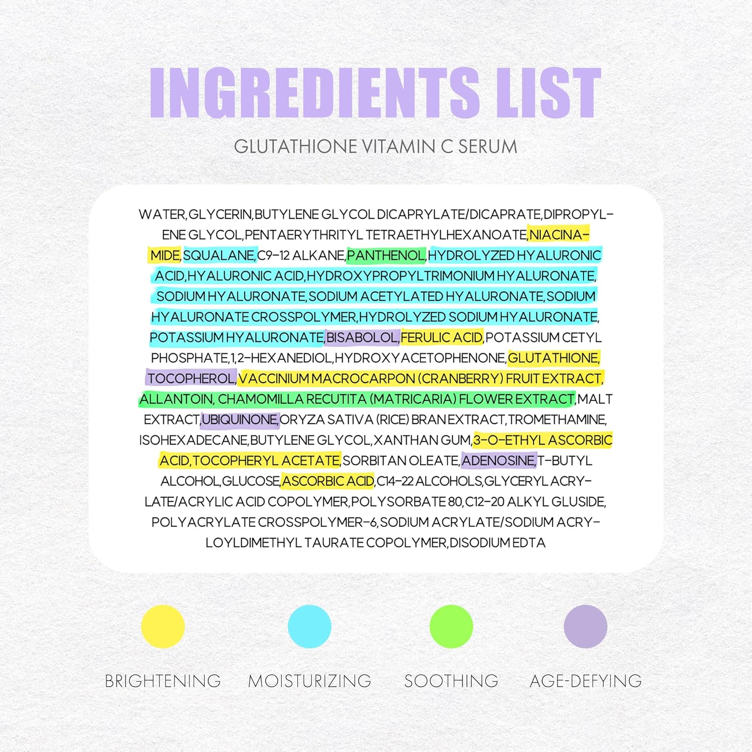 Glutathione Vitamin C Serum