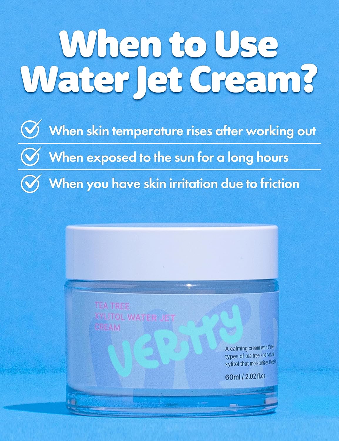 Tea Tree Xylitol Water Jet Cream