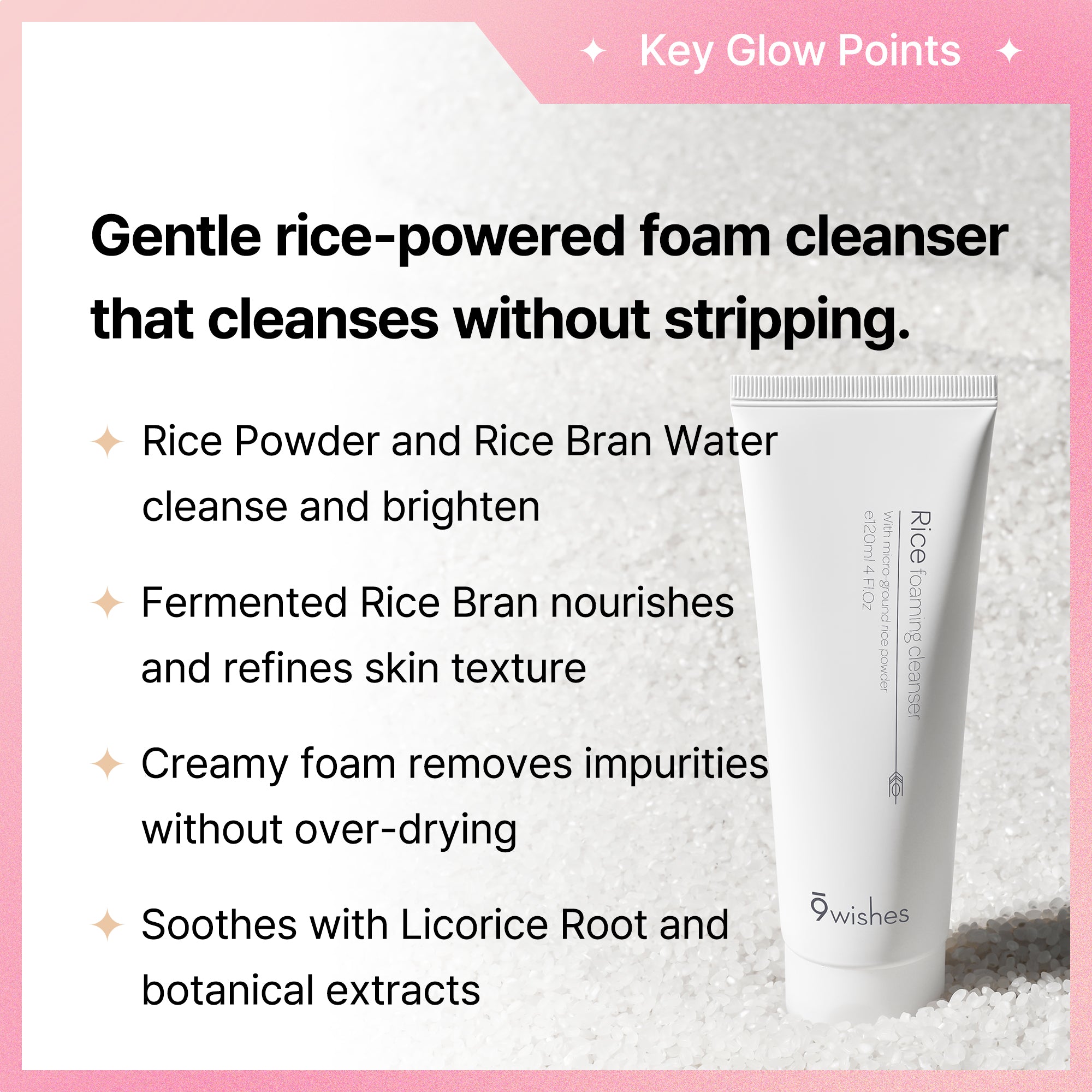 Rice Foaming Cleanser