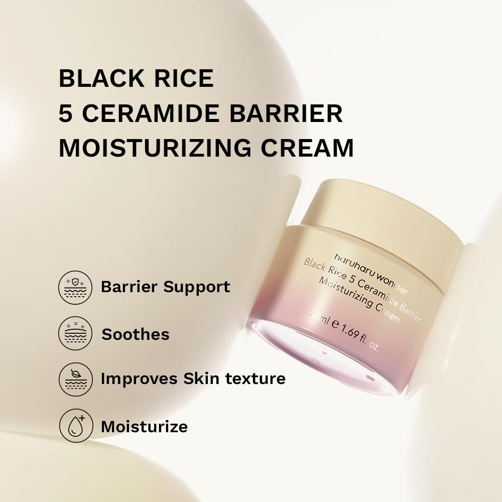 Black Rice 5 Ceramide Barrier Moisturizing Cream