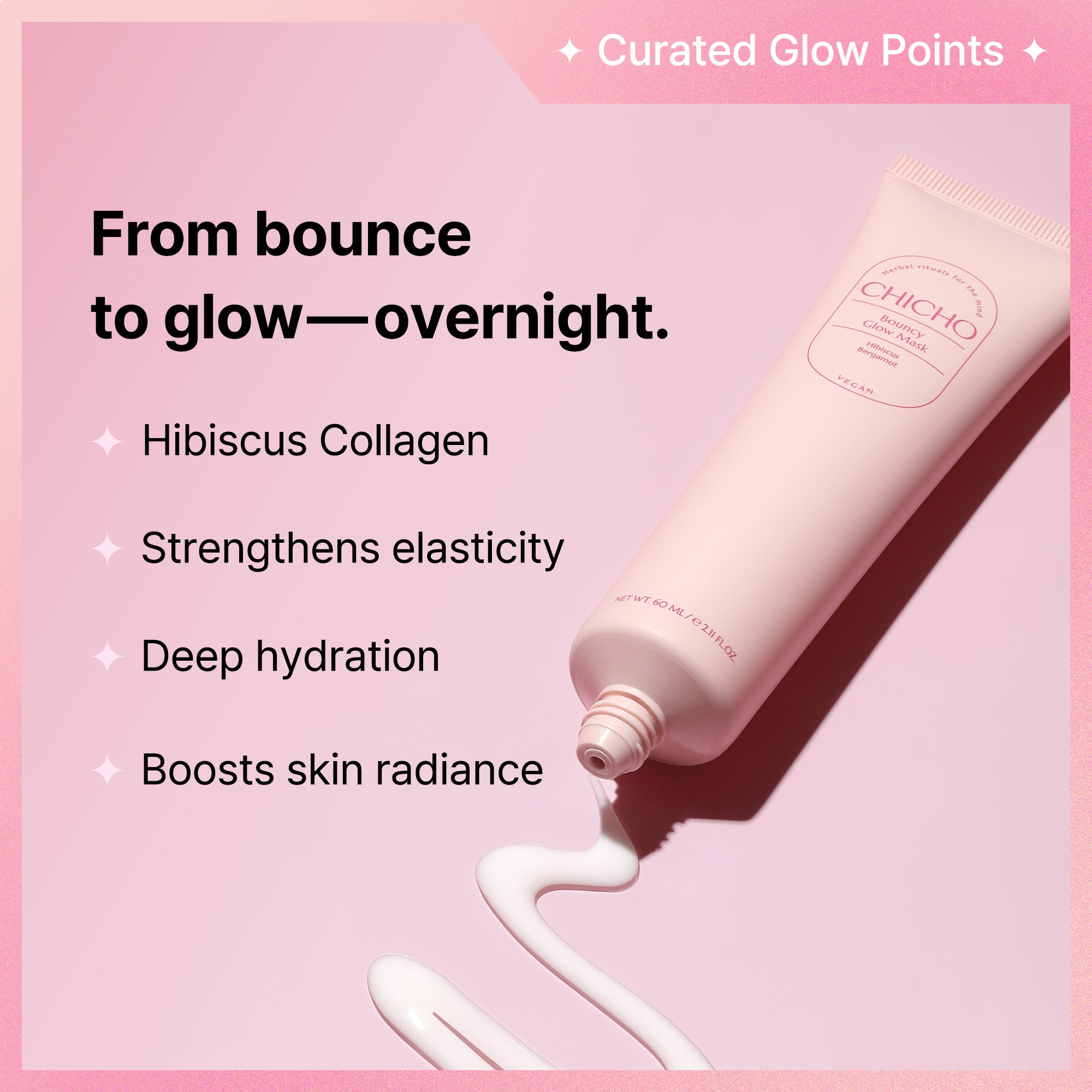 Bouncy Glow Mask