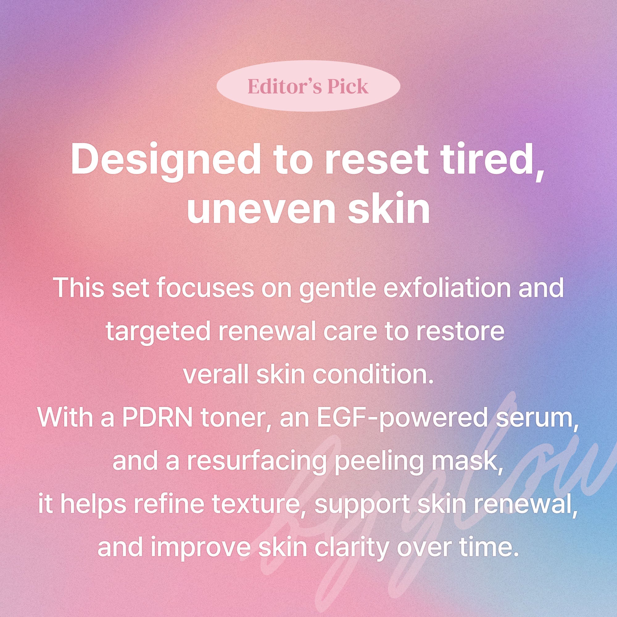 K-Beauty Skin Reset & Renewal Set – PDRN Toner, EGF Serum