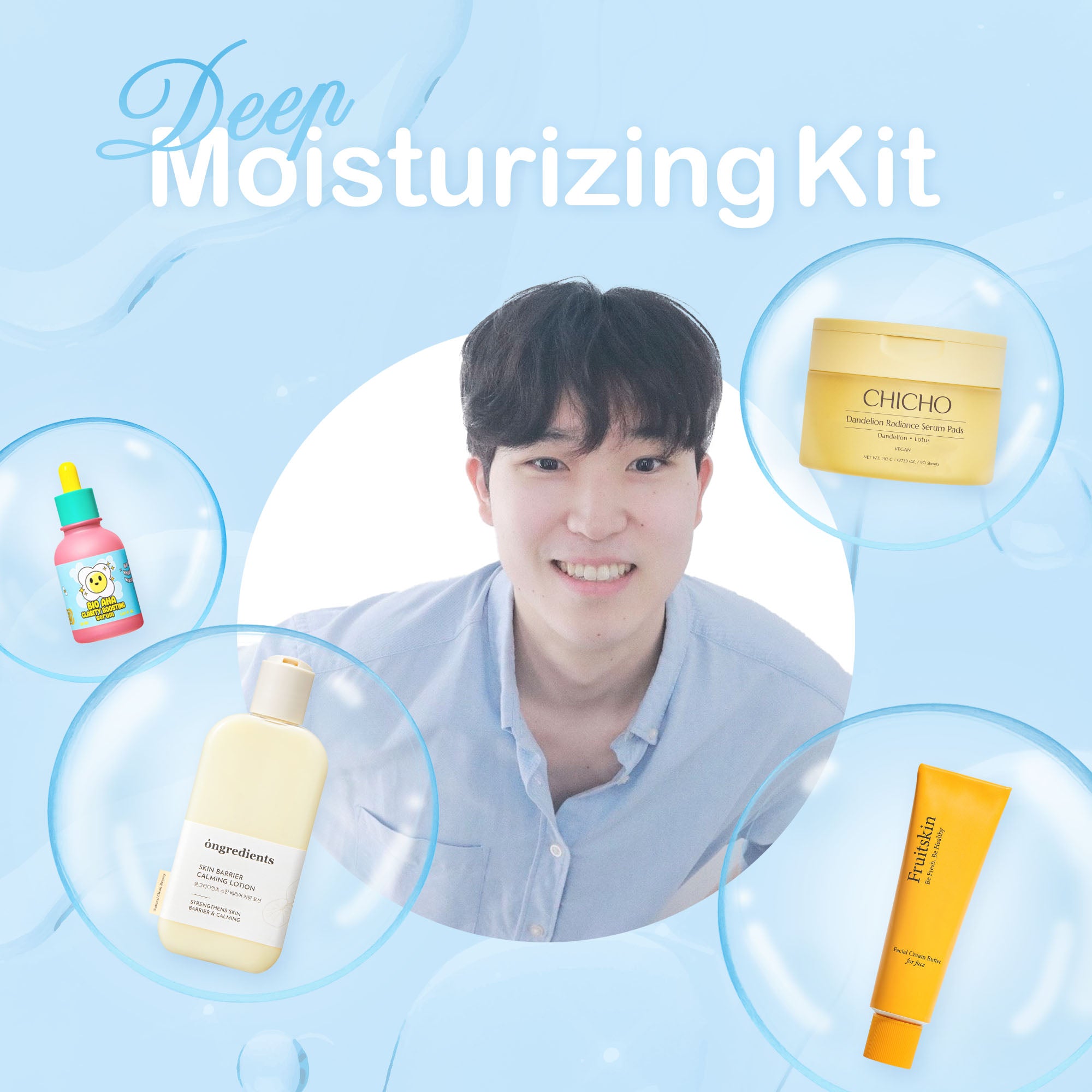 [Chankorean x Nuriglow] Deep Moisturizing Kit