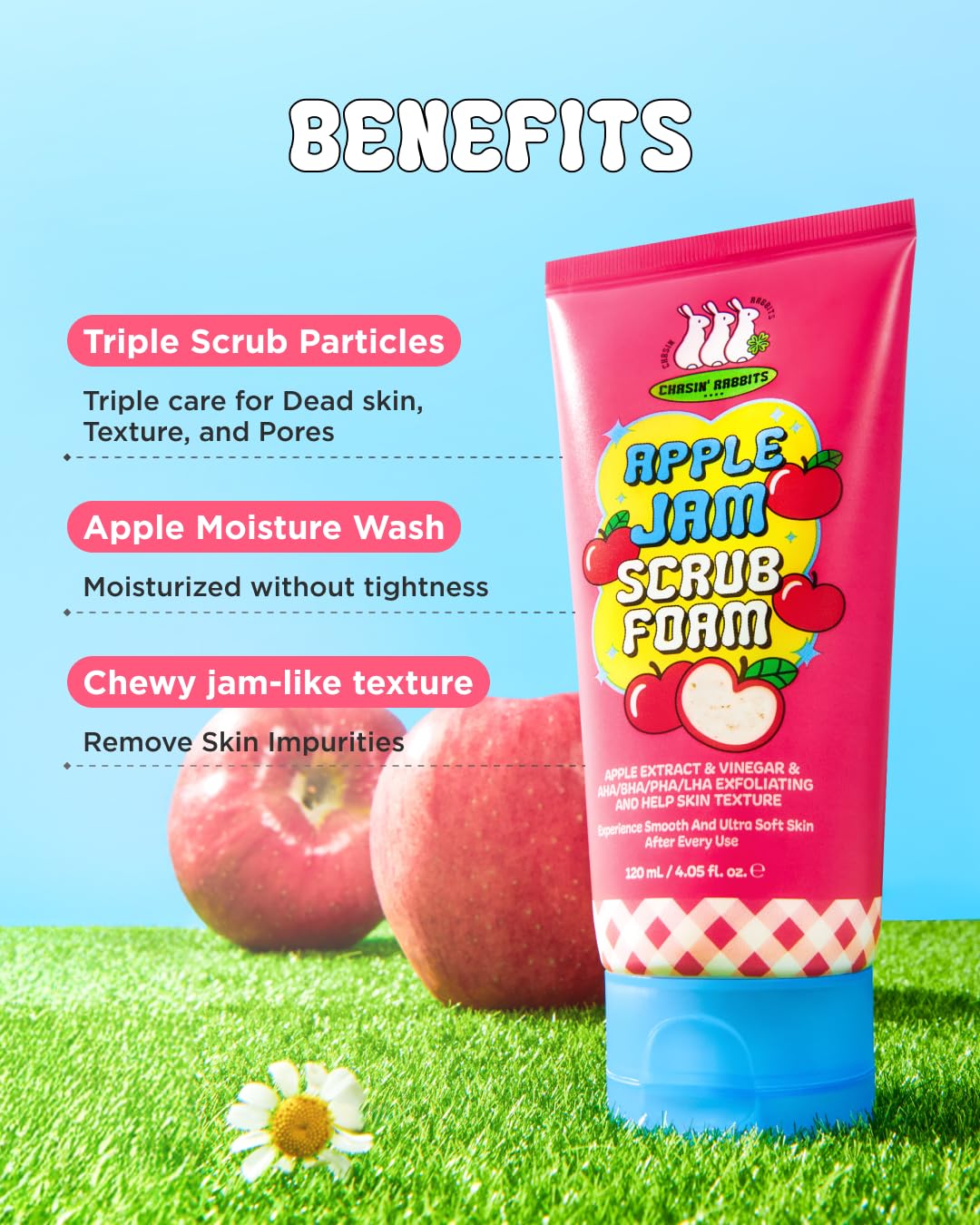 Apple Jam Scrub Foam