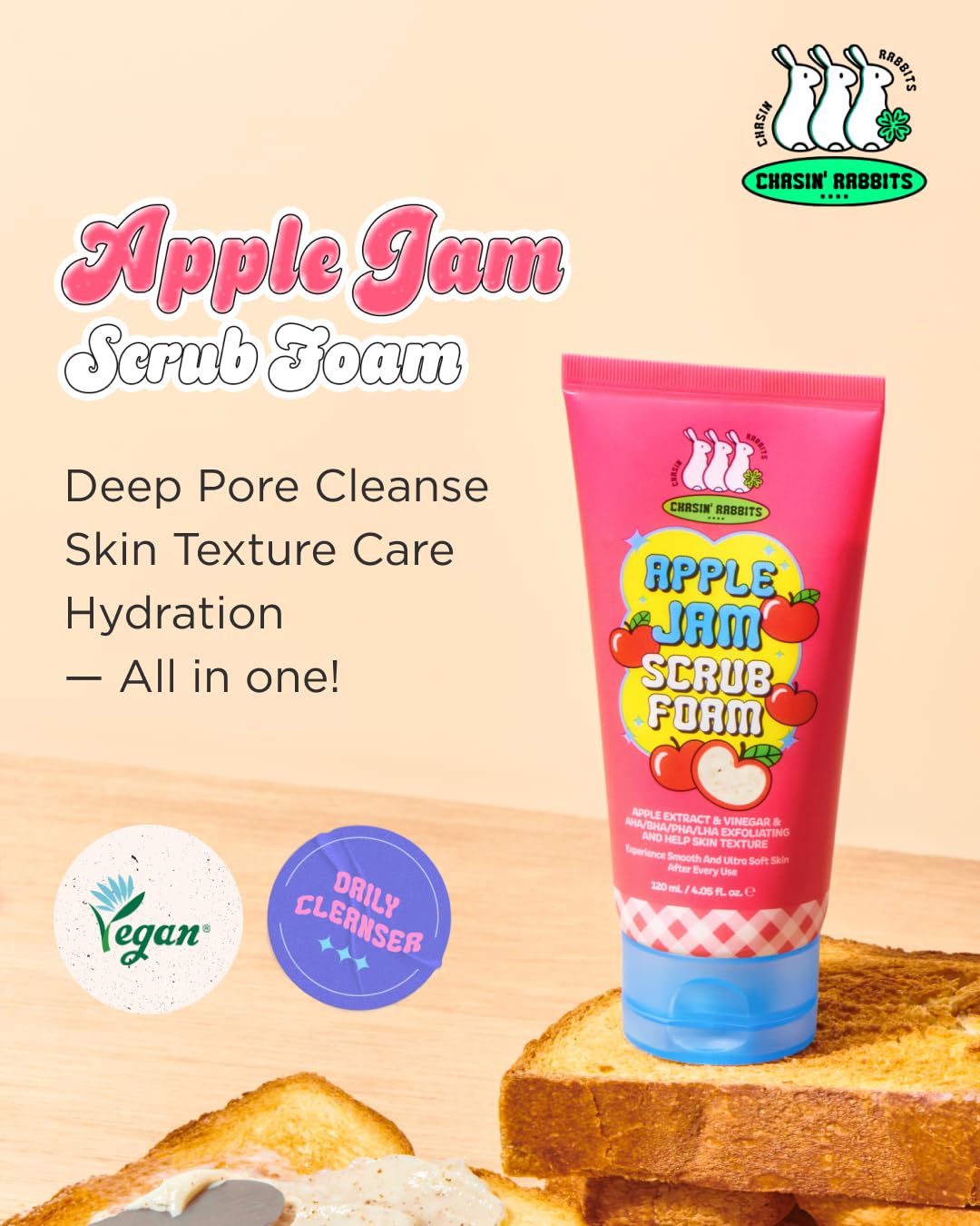 Apple Jam Scrub Foam