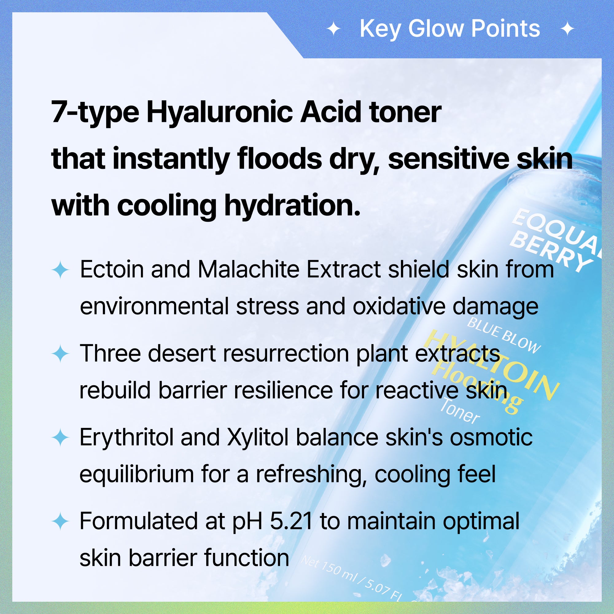 Hyaltoin Flooding Toner