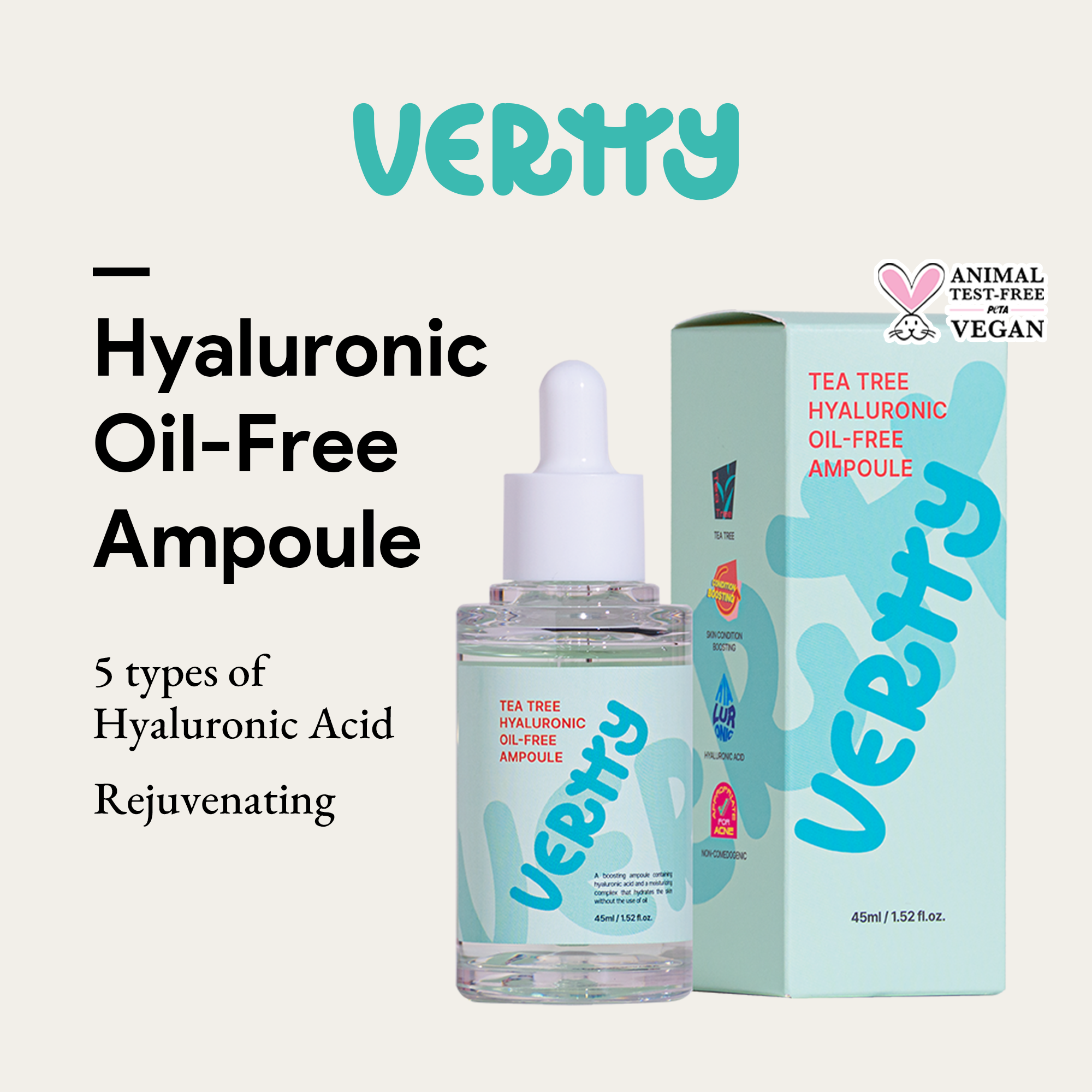 Tea Tree Hyaluronic Oil-Free Ampoule