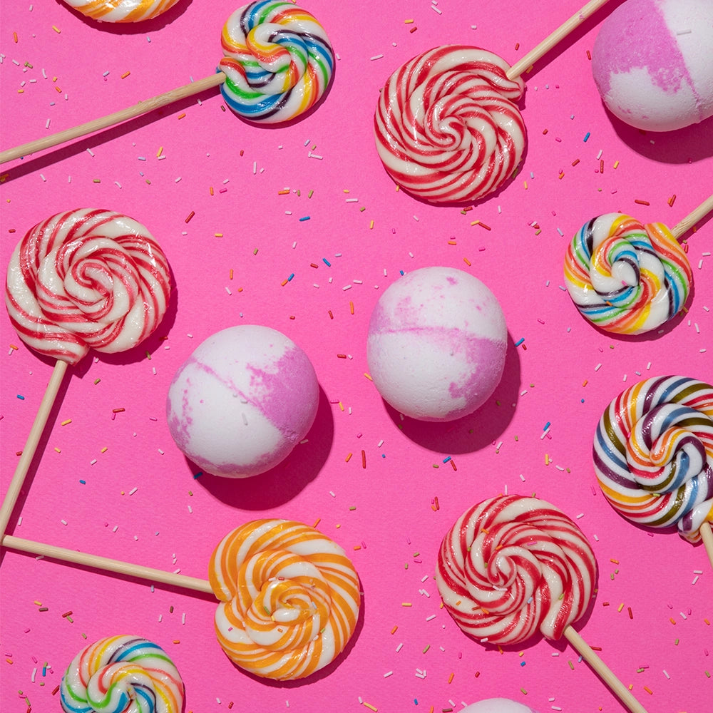 Soda Bath Bomb Pink Flash 180 g