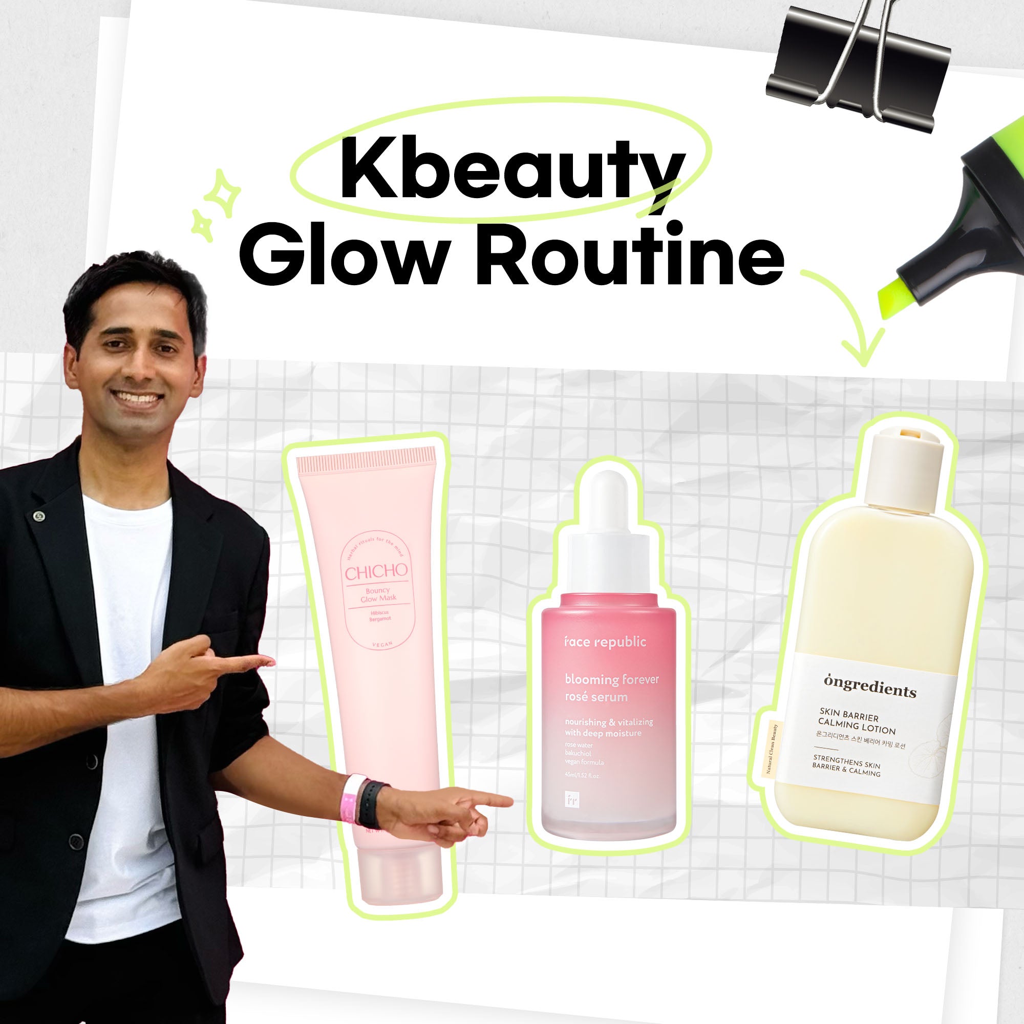 [Majid x Nuriglow] Kbeauty Glow Routine