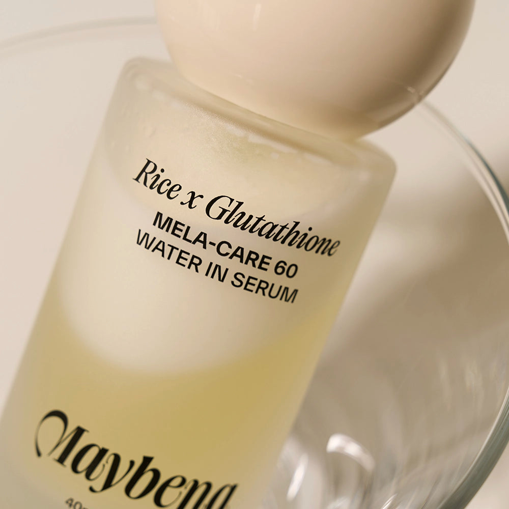 Rice x Glutathione Mela-care 60 Water In Serum 40ml
