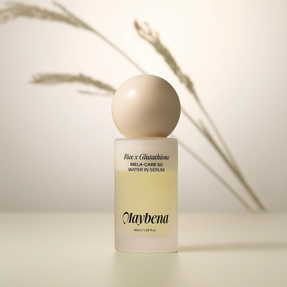 Rice x Glutathione Mela-care 60 Water In Serum 40ml
