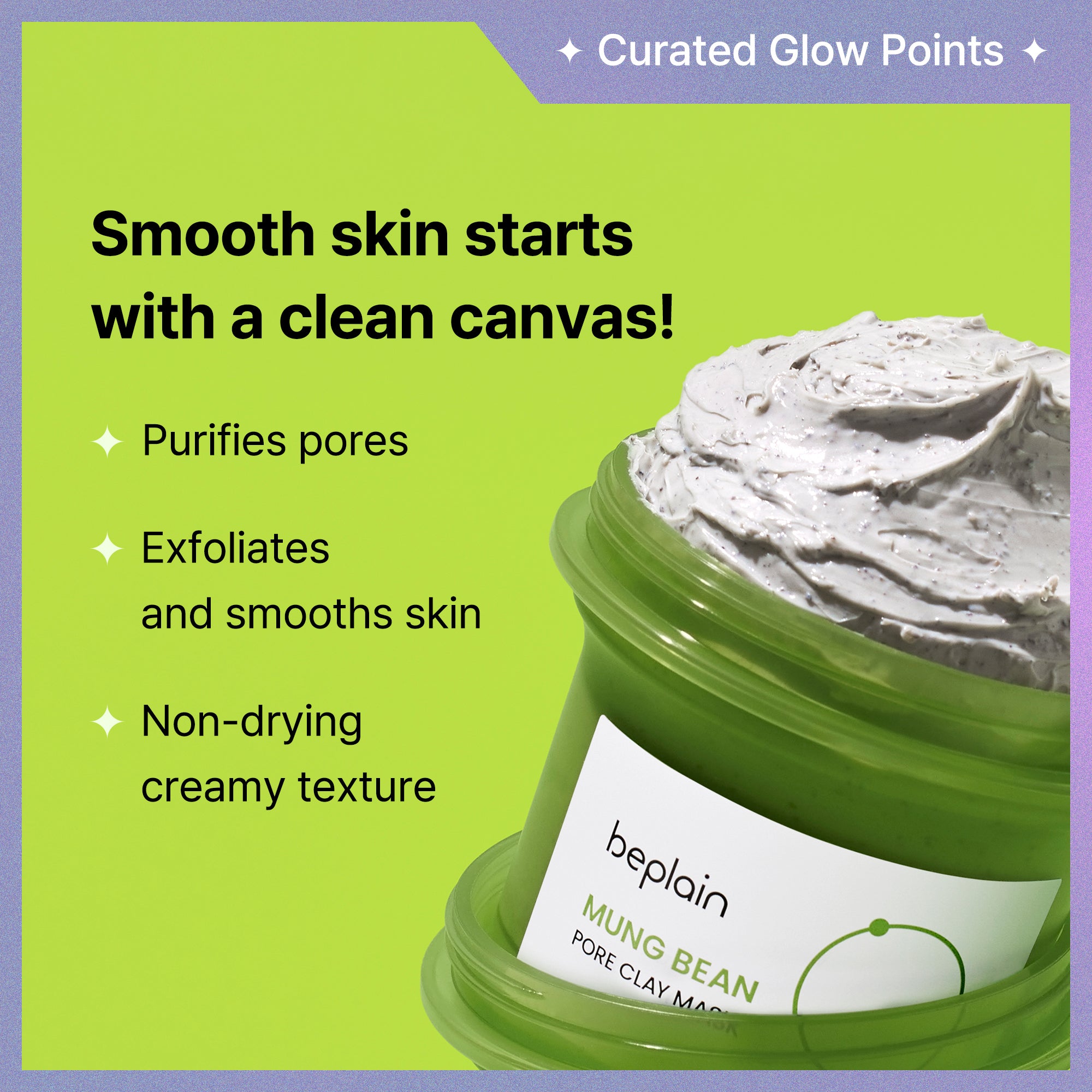 Mung Bean Pore Clay Mask