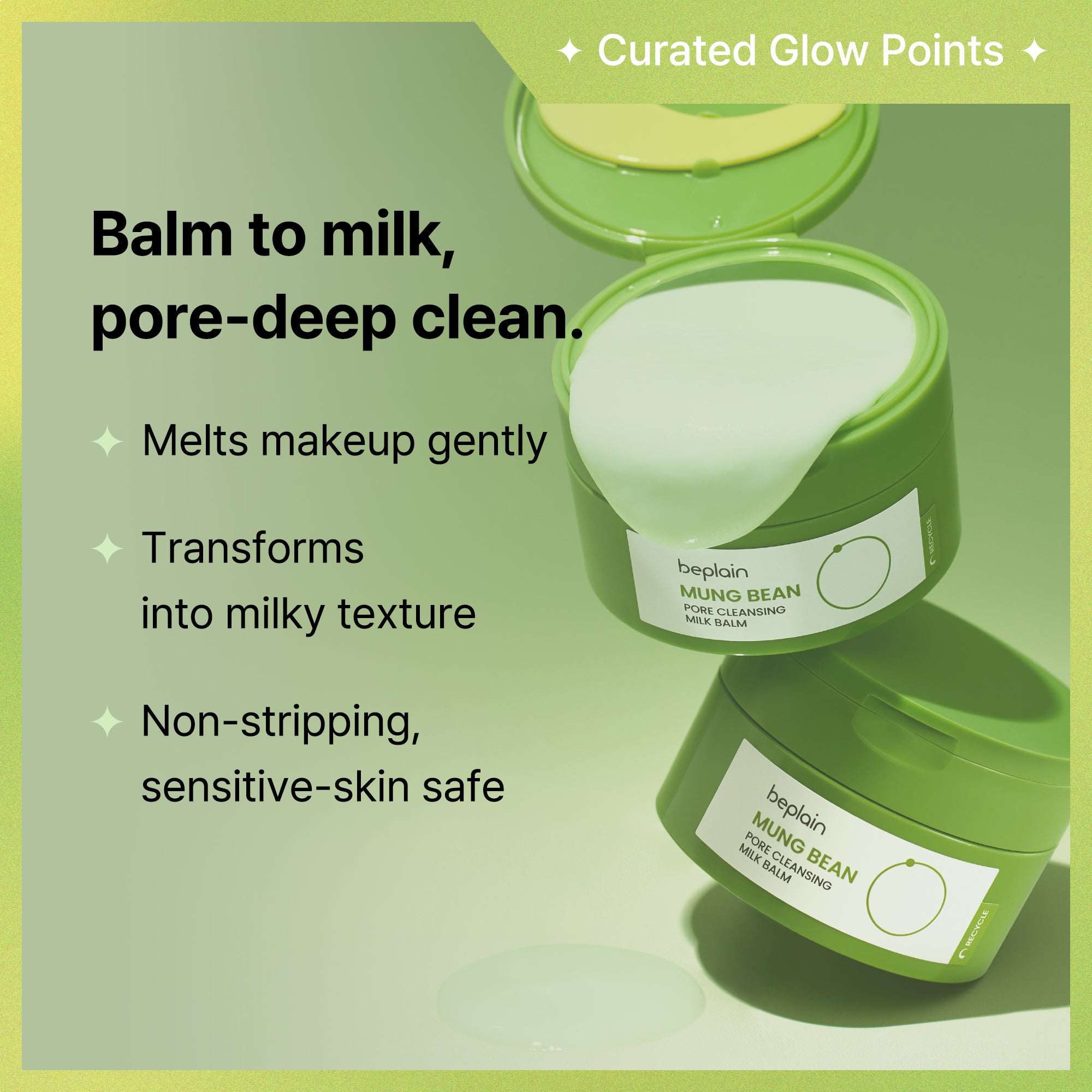 Mung Bean Pore Cleansing Milk Balm