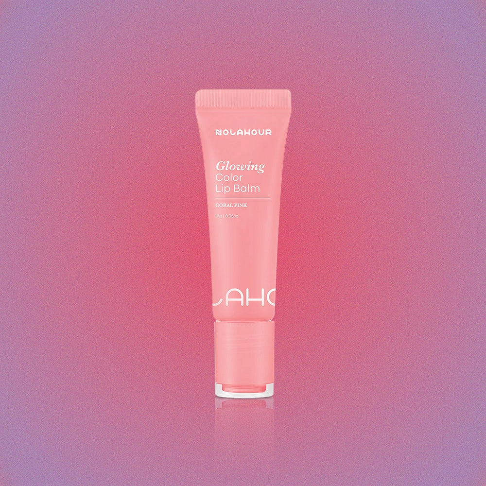 Glowing Color Lip Balm Coral Pink 10 g