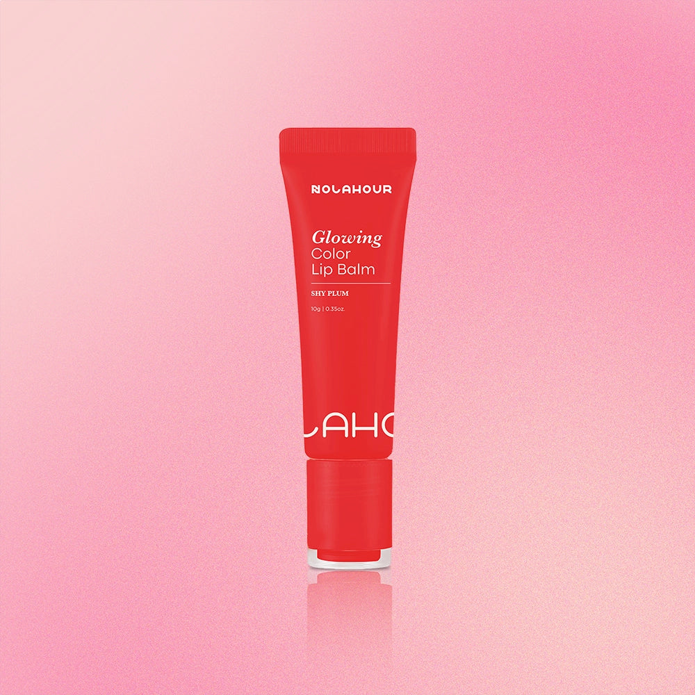 Glowing Color Lip Balm Shy Plum 10 g