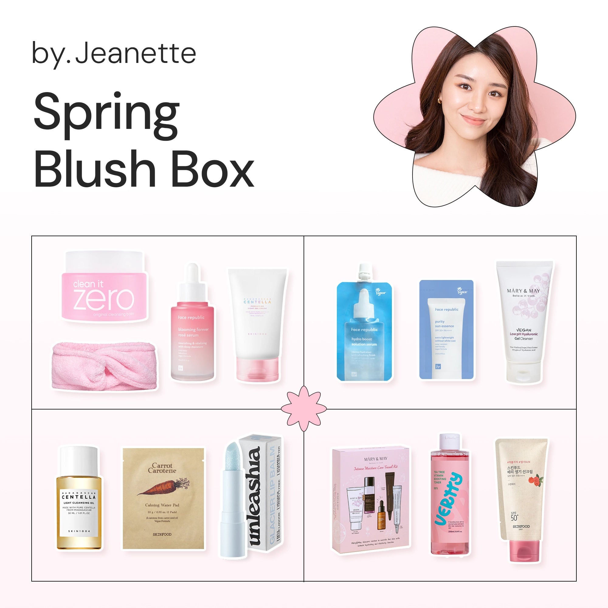 [Nuriglow x Jeanette] Spring Blush Box
