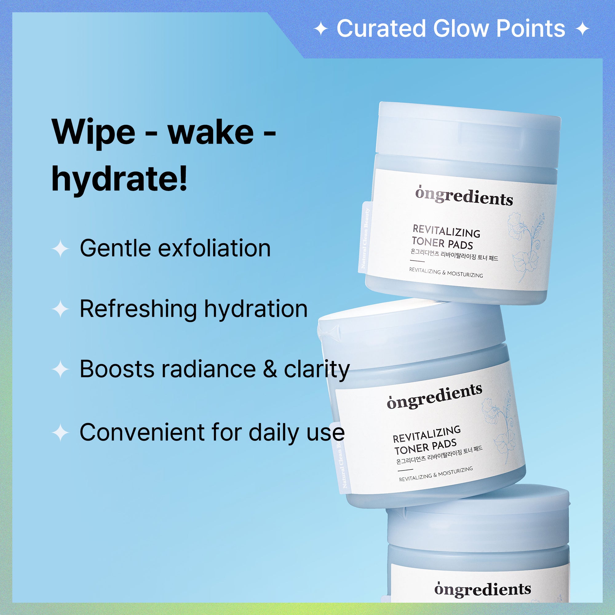 Revitalizing Toner Pad