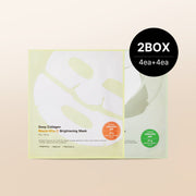 [Brightening+Soothing] Deep Collagen Mask Set Duo - 8ea