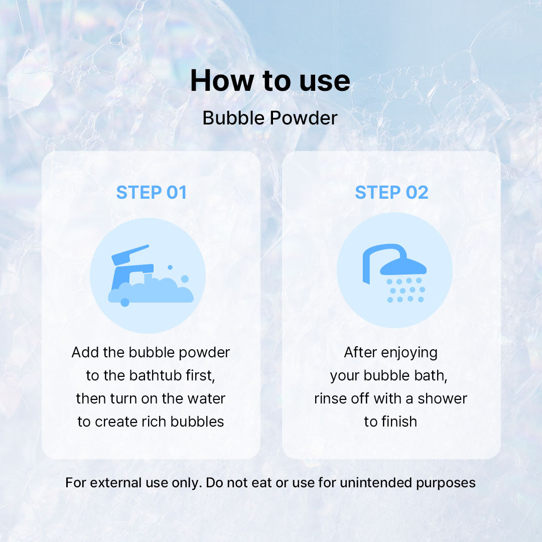 Bubble Bath Powder Rose