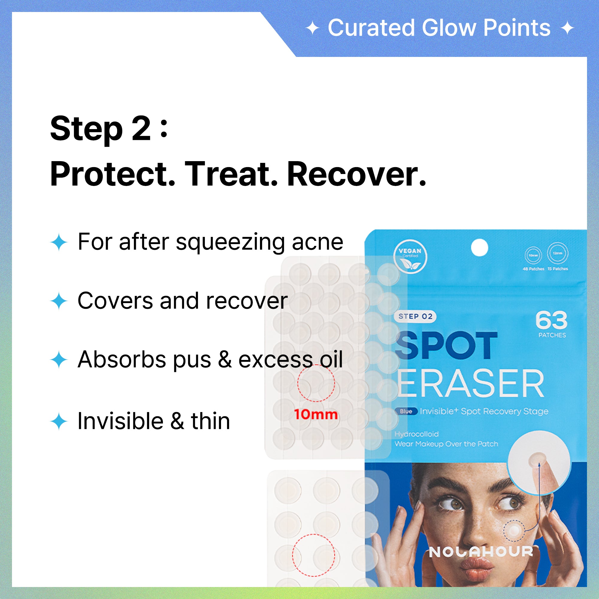 Spot Eraser Blue Step 2