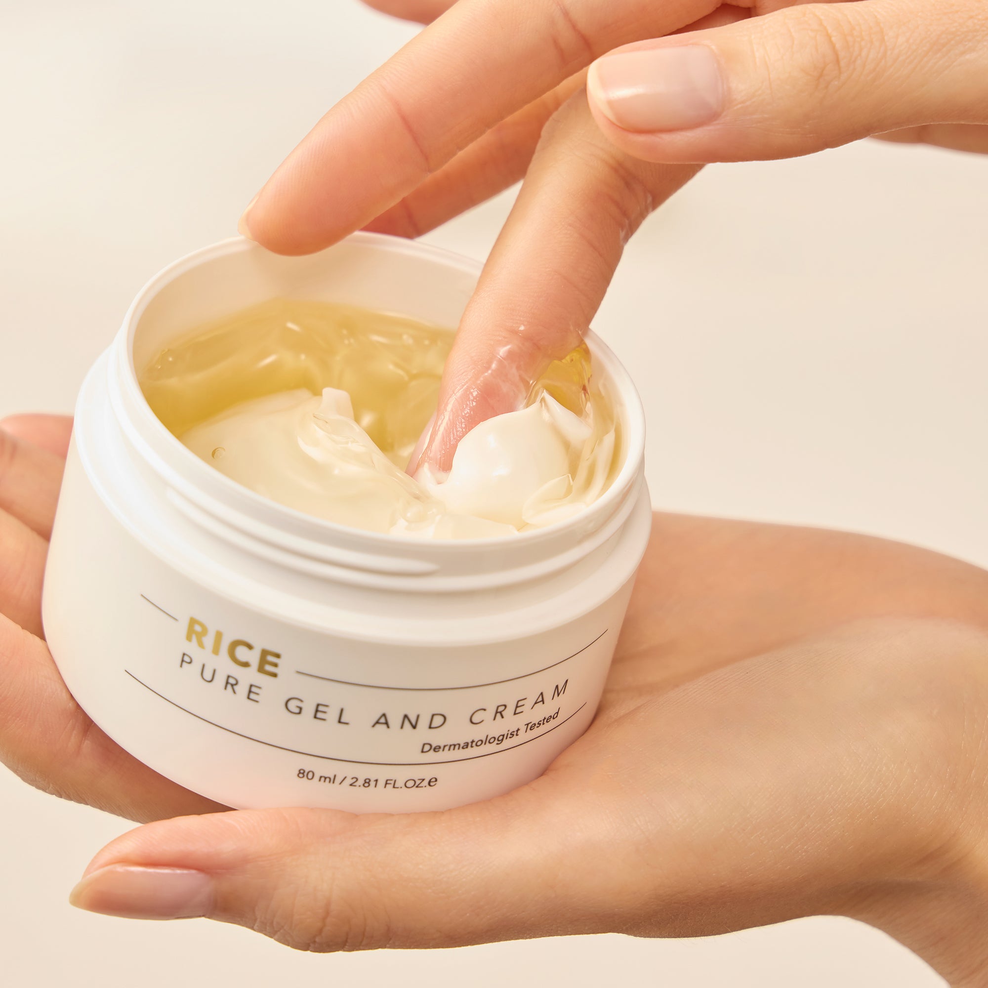 Rice Pure Gel and Cream