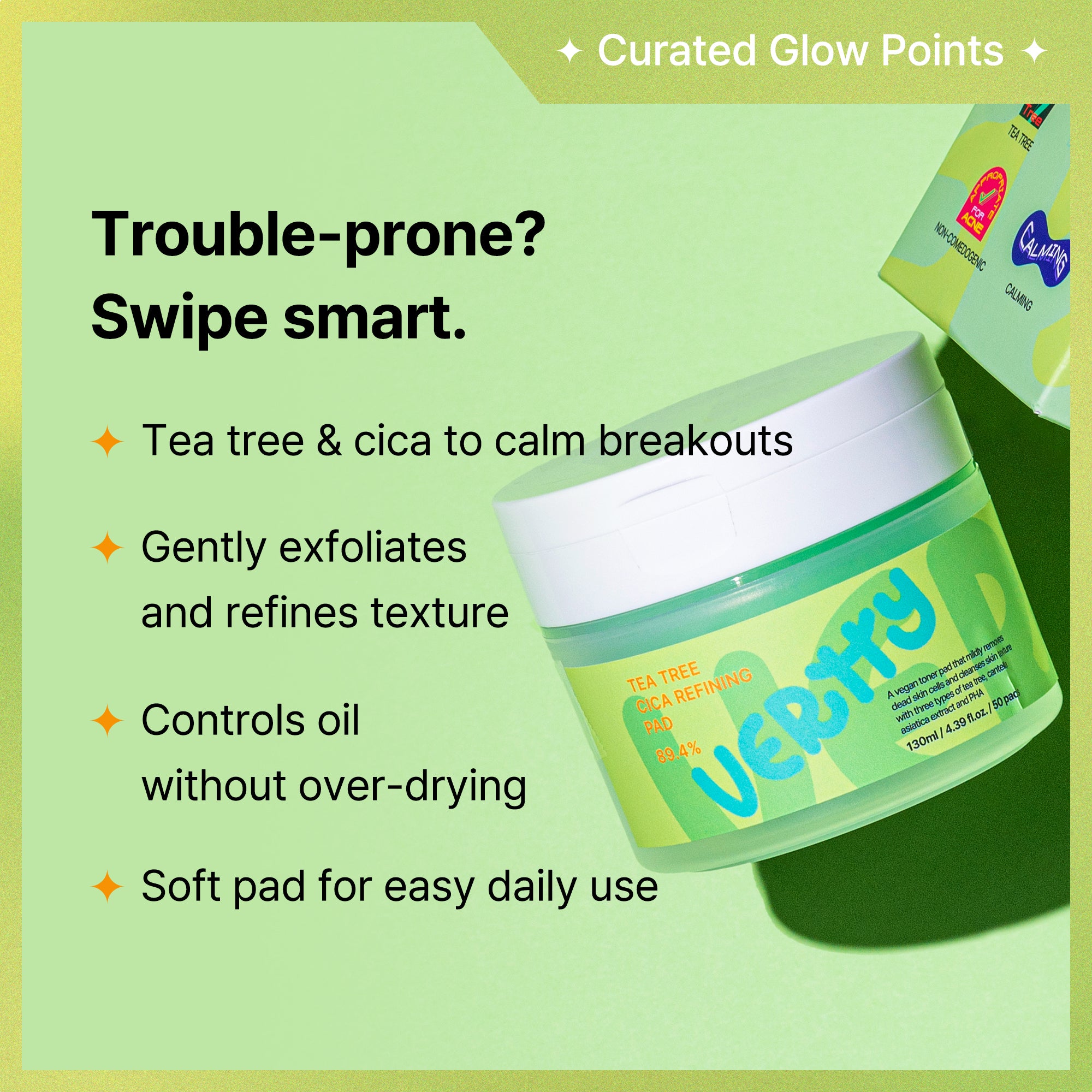 Tea Tree Cica Refining Pad