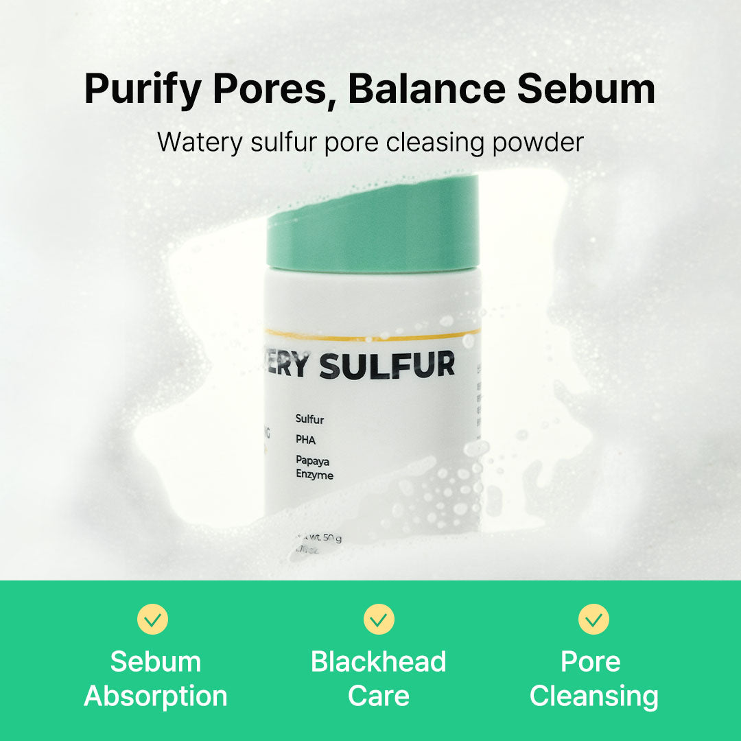 Watery Sulfur Pore Cleansing Powder