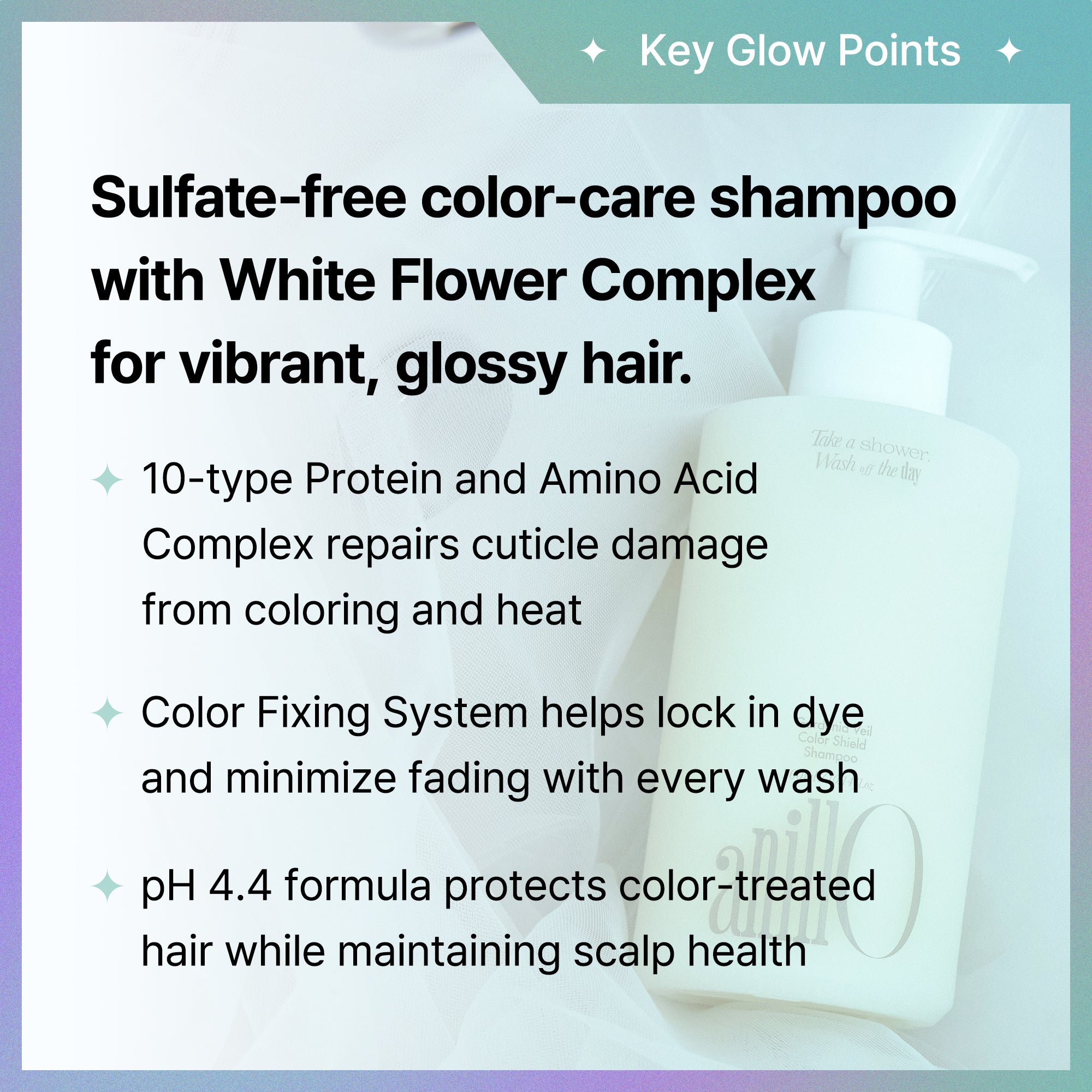 Gardenia Veil Color Shield Shampoo
