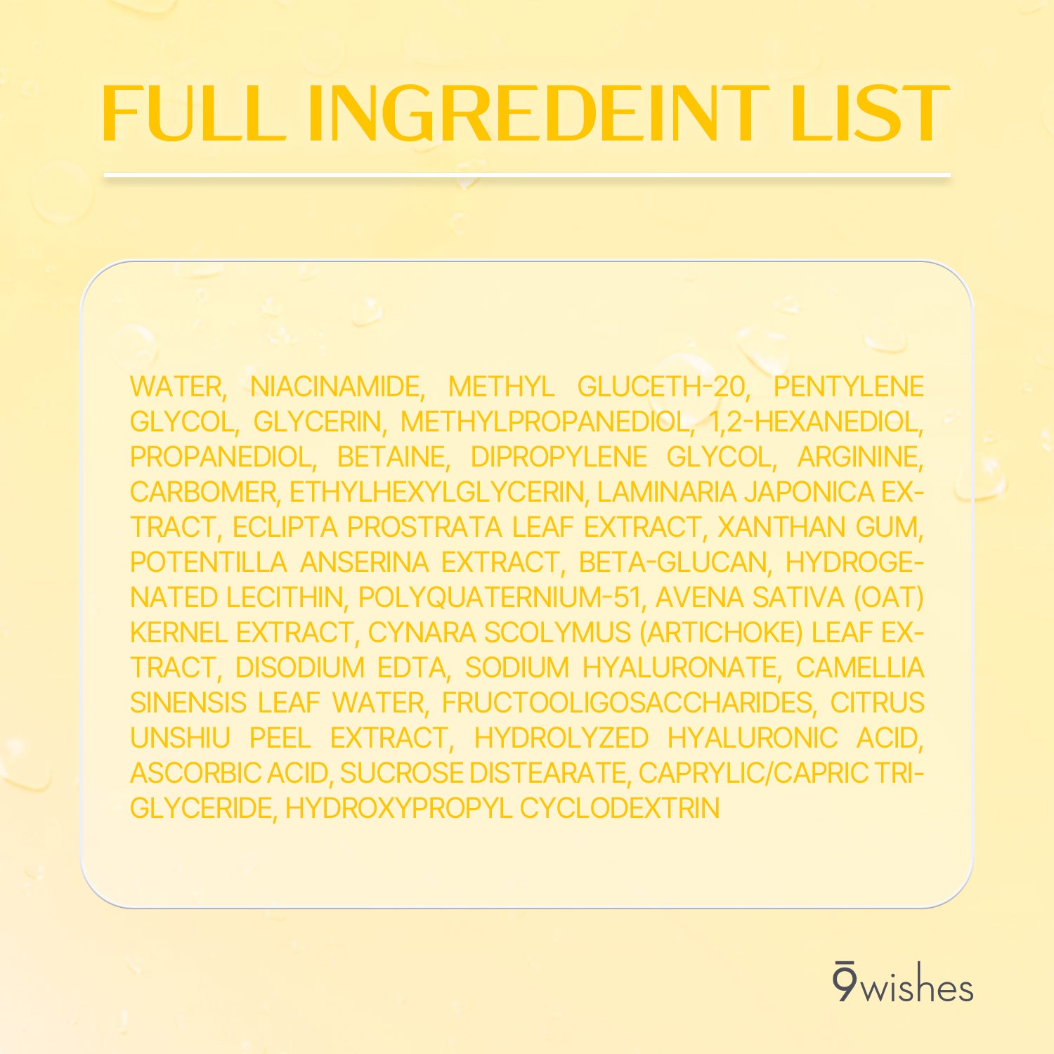 Tangerine C Vitamin Ampule