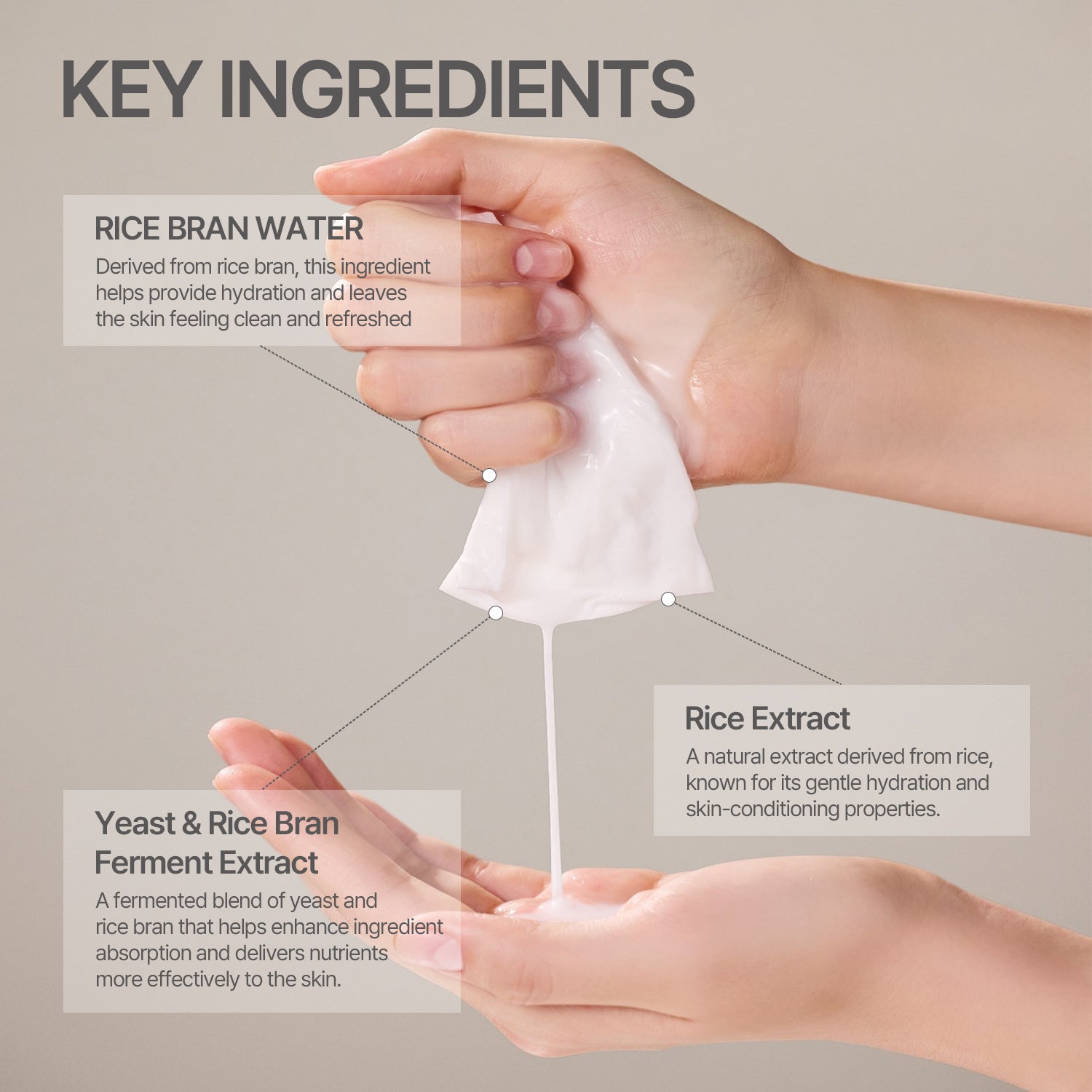 Rice Water Sheet Mask
