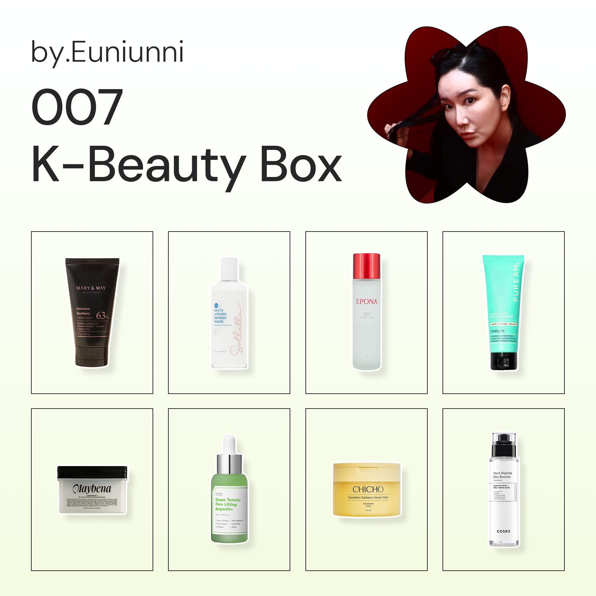 [Nuriglow x Euniunni] 007 K-Beauty Box K-Beauty Hidden Gems